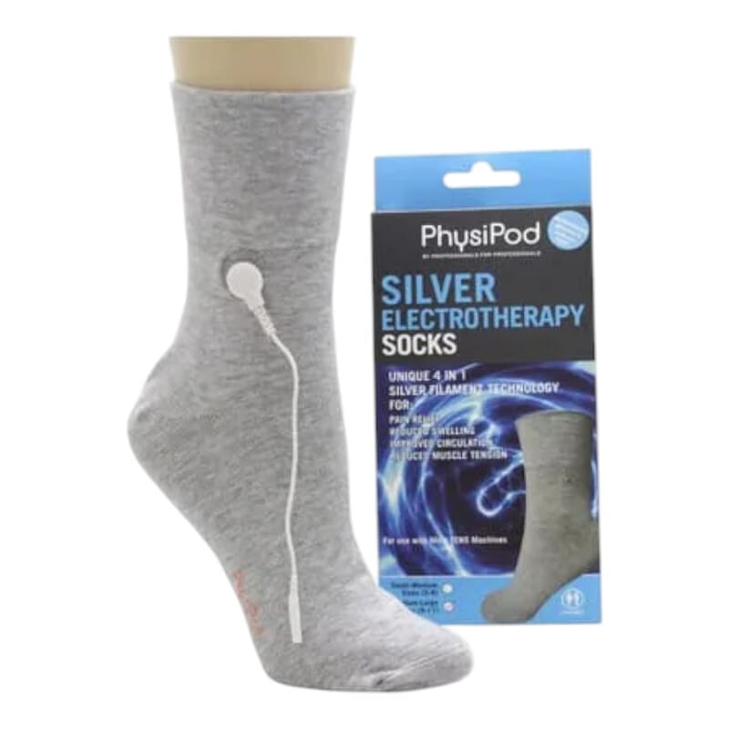 Silver Electrotherapy Sock