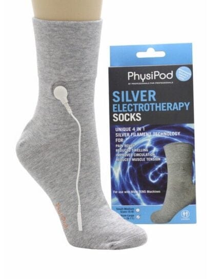 Silver Electrotherapy Sock