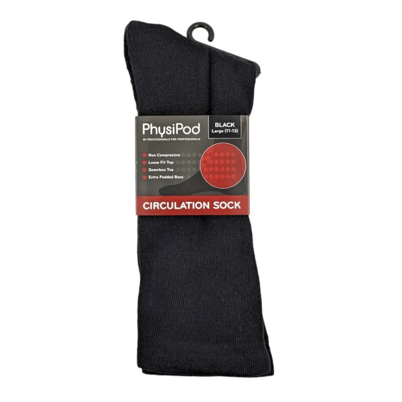 circulation sock black
