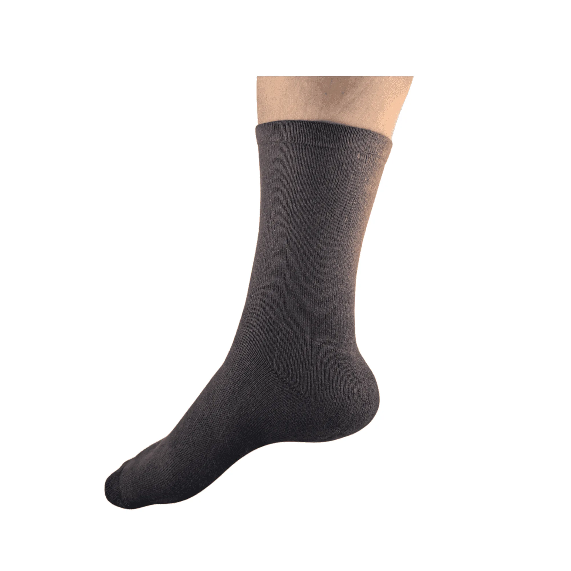 circulation sock brown