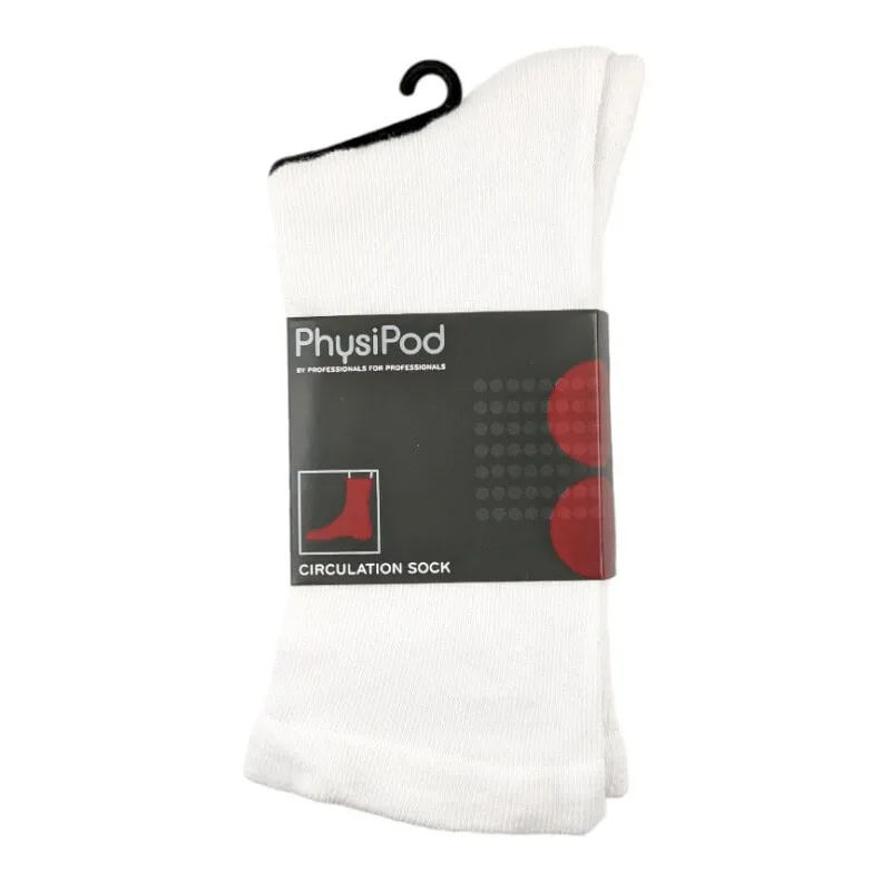 circulation sock white