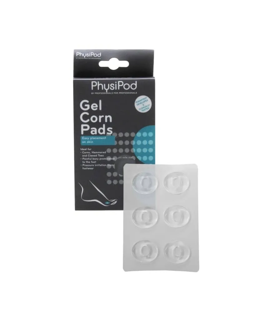 PhysiPod Gel Corn Pads (6 Pack)