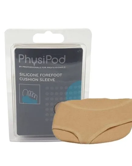 PhysiPod Silicone Forefoot Cushion Sleeve (Pair)