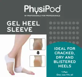 Gel Hell Sleeve for cracked heels